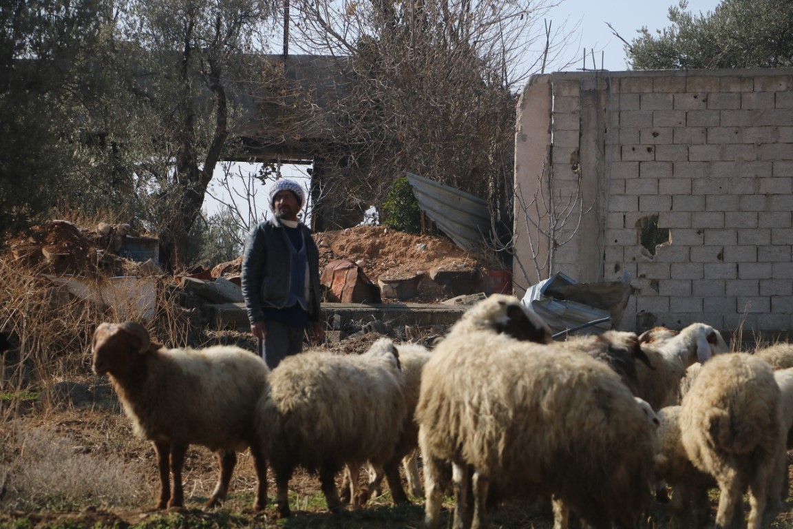 Şam’ın enkaza dönen mahallesi: Kabun