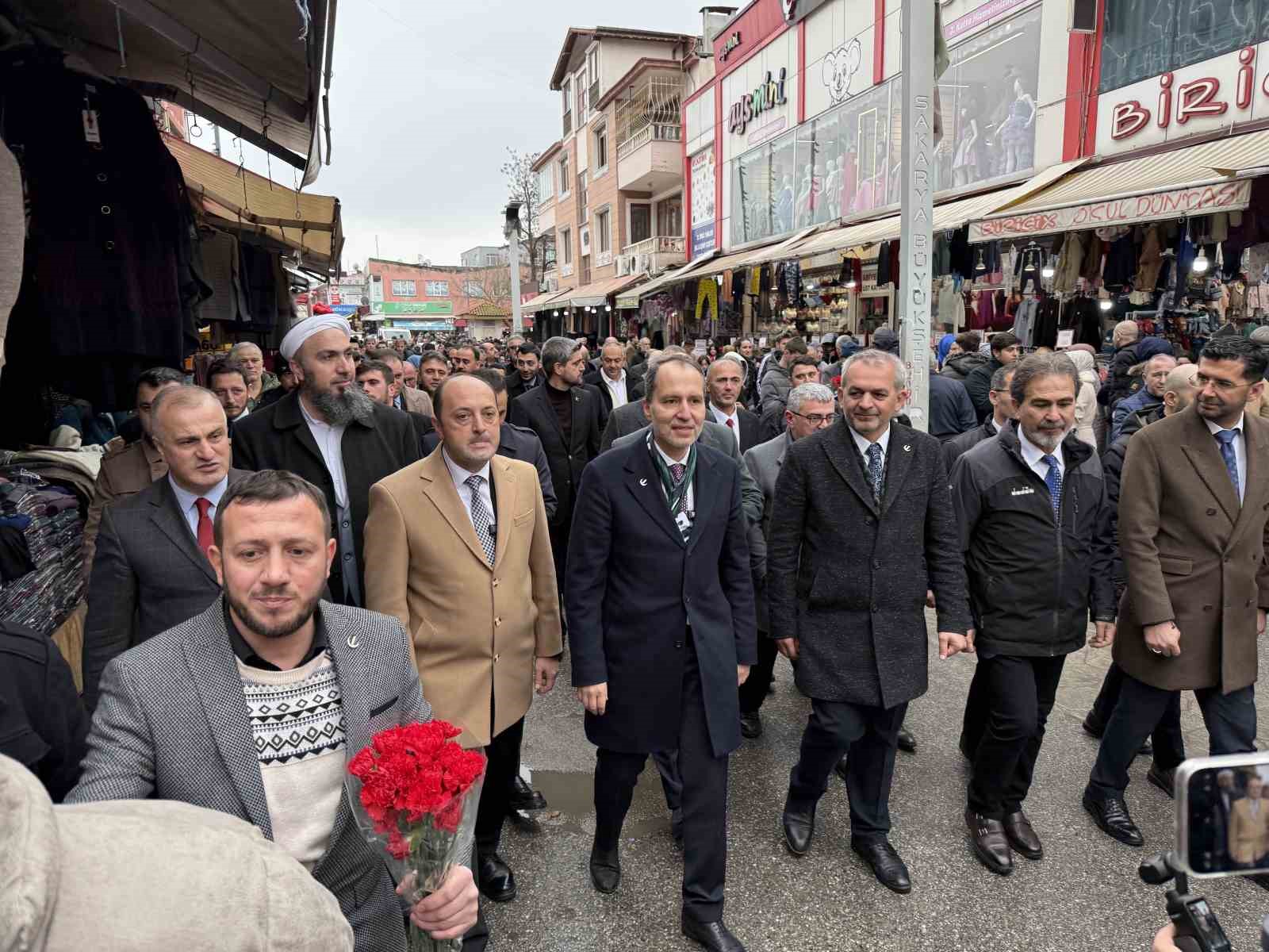 Sakarya’da Fatih Erbakan’a tepki: "Sana hakkımı helal etmiyorum"
